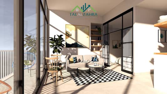Студия Продажа в Мотор Сити, Дубай - 0002_LIVING-ROOM-1-OPEN. jpg Студия Продажа в Мотор Сити, Дубай - 0002_LIVING-ROOM-1-OPEN. jpg