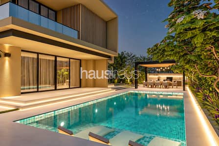 5 Bedroom Villa for Rent in Jebel Ali Village, Dubai - Upgraded Garden | Private Pool | Lift