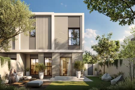 3 Camere Townhouse in vendita a Al Bahia, Abu Dhabi - ALDAR_Balghaiylam05_CGI07_BackYard 3BR_02. jpg
