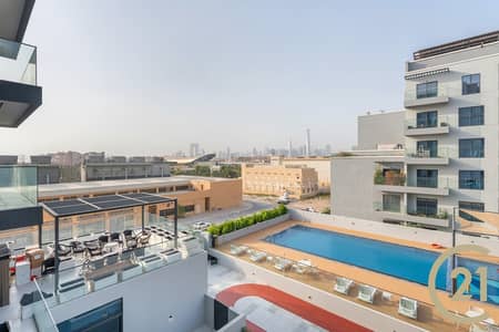 3 Bedroom Apartment for Rent in Al Furjan, Dubai - Marina skyline & Pool View | Biggest Layout | Luxury