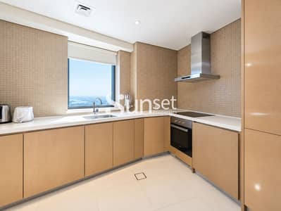3 Bedroom Apartment for Rent in Business Bay, Dubai - Burj Khalifa Views | High Floor | Ready Occupancy