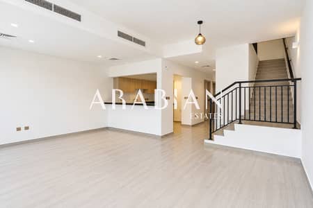 3 Bedroom Townhouse for Rent in DAMAC Hills, Dubai - Single Row | Park Facing | Modern