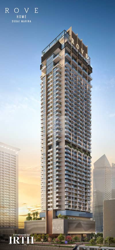 1 Schlafzimmer Wohnung zum Verkauf in Dubai Marina, Dubai - 02 Exterior Shot. jpg 1 Schlafzimmer Wohnung zum Verkauf in Dubai Marina, Dubai - 02 Exterior Shot. jpg