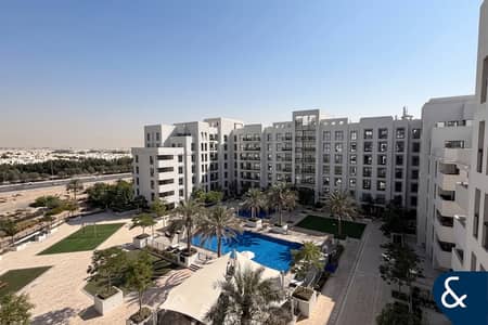 2 Bedroom Apartment for Rent in Town Square, Dubai - Pool View | High Floor | Available 1st Oct