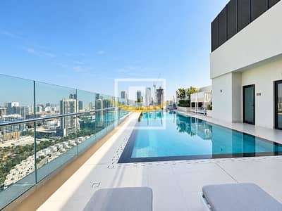 2 Bedroom Flat for Rent in Jumeirah Village Circle (JVC), Dubai - Skyline and Park View | Exclusive | Best Location