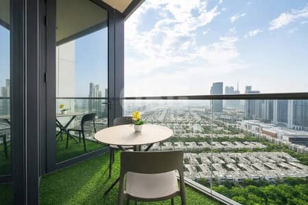 1 Bedroom Flat for Sale in Sobha Hartland, Dubai - 1 Bed | Vacant | Full Burj Khalifa & Skyline View