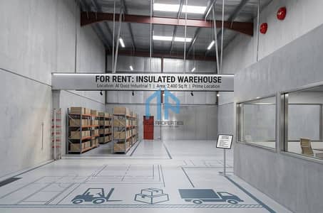 Warehouse for Rent in Al Quoz, Dubai - Prime Location | Insulated Warehouse | Easy Access