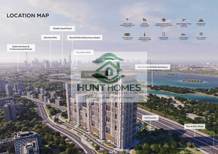 Other Commercial in affitto a Ras Al Khor, Dubai - 03_Sobha_One_Location_View. jpg