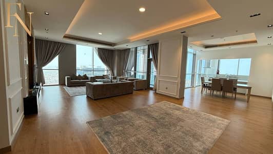 3 Bedroom Apartment for Sale in Business Bay, Dubai - High Floor | 3,000 Sq Ft | Corner Unit | Canal & Sea Views