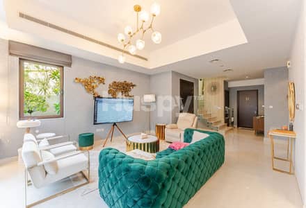 3 Bedroom Villa for Rent in Reem, Dubai - Fully Furnished | Single Row | Upgraded 3 Bedroom Villa for Rent in Reem, Dubai - Fully Furnished | Single Row | Upgraded
