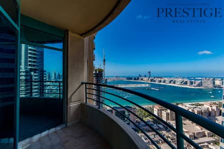 شقة 3 غرف نوم للايجار في دبي مارينا، دبي - 3 Bed + Maids I Unfurnished I High Floor شقة 3 غرف نوم للايجار في دبي مارينا، دبي - 3 Bed + Maids I Unfurnished I High Floor