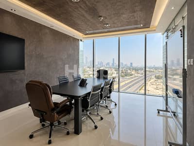 Office for Rent in Business Bay, Dubai - Less Traffic | Furnished | 4 Parking Spaces