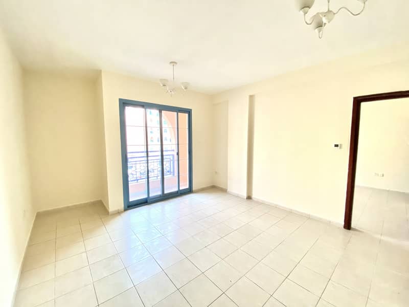 With Balcony One Bedroom apartment available for Sale