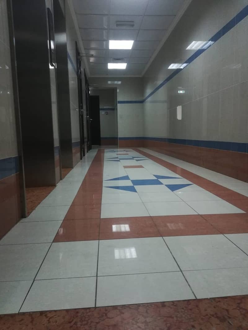 Spacious and nice paint house 02 Bedrooms with 02 full washroom,terac,central A/C in 65k at located abu dhabi media.