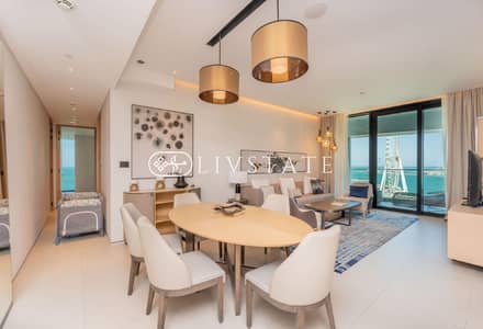 3 Bedroom Apartment for Rent in Jumeirah Beach Residence (JBR), Dubai - Fully Furnished | Sea View | Prime Location