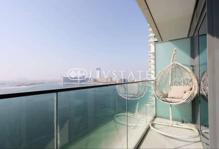 2 Bedroom Flat for Rent in Dubai Harbour, Dubai - Full Palm View | Largest Layout | Fully Furnished