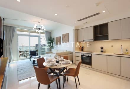 2 Bedroom Flat for Rent in Dubai Harbour, Dubai - Elegant 2BR | Dubai Marina Skyline and Sunset View