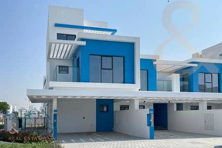 5 Bedroom Townhouse for Sale in DAMAC Lagoons, Dubai - Corner Unit | 5BR G+2 | Santorini Damac Lagoons