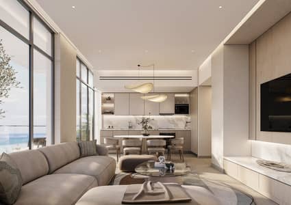 3 Bedroom Apartment for Sale in Al Marjan Island, Ras Al Khaimah - 3BR LIVING , DINING & KITCHEN. jpg 3 Bedroom Apartment for Sale in Al Marjan Island, Ras Al Khaimah - 3BR LIVING , DINING & KITCHEN. jpg