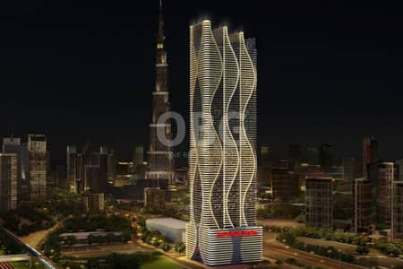 Studio for Sale in Business Bay, Dubai - Fully Furnished | Downtown & Sea View | Mid Floor