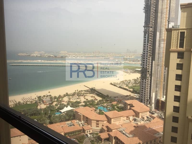 Fully Firnished 1Br Converted to 2Br/Sadaf 7 /Partial Sea View