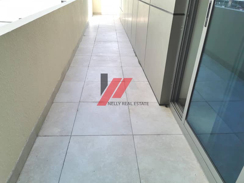 4 Spacious 1bhk flat with big balcony near Mall of Emirates in 50k/4cheq