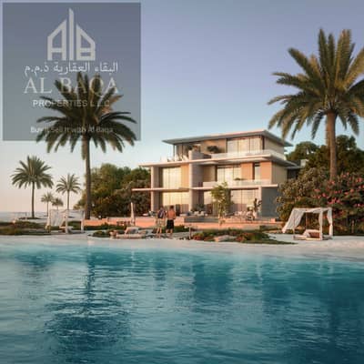 5 Bedroom Villa for Sale in Ajmal Makan City - Sharjah Waterfront, Sharjah - CAM06-LARGE VILLA LAGOON-FRONT. png