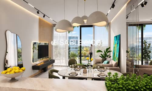 فلیٹ 2 غرفة نوم للبيع في داماك لاجونز، دبي - living 2. png