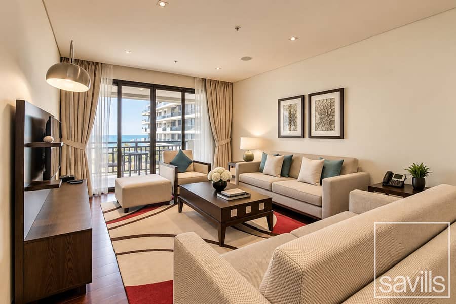 Wohnung in Palm Jumeirah,Royal Amwaj Residences,Royal Amwaj Residences - North, 2 schlafzimmer, 235000 AED - 16550425 Wohnung in Palm Jumeirah,Royal Amwaj Residences,Royal Amwaj Residences - North, 2 schlafzimmer, 235000 AED - 16550425