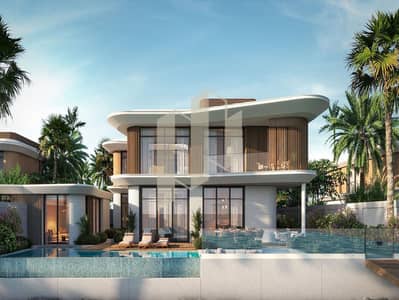 6 habitaciones Villa para en Venta en Yas Island, Abu Dhabi - 6BR CANAL - BACK. jpg 6 habitaciones Villa para en Venta en Yas Island, Abu Dhabi - 6BR CANAL - BACK. jpg