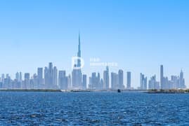 SEA AND BURJ VIEW | HIGH FLOOR | NEGOTIABLE