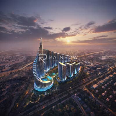شقة 2 غرفة نوم للبيع في مرسيدس-بنز بليسز بن غاطي سيتي، دبي - vision-iconic-tower-image-5f7114c9528d6755. jpg