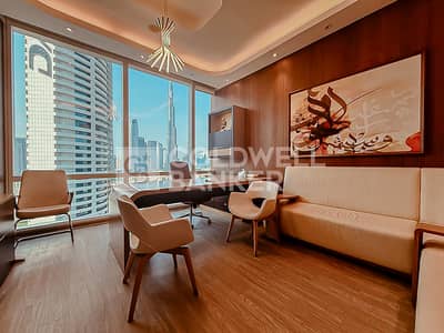 Office for Rent in Business Bay, Dubai - Fully Furnished | Vacant | Burj View