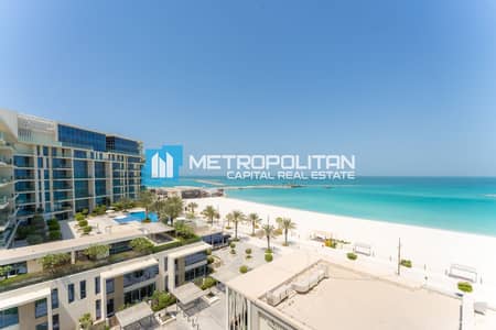 2 Bedroom Flat for Rent in Saadiyat Island, Abu Dhabi - Full Sea View | Vacant 2BR+Maids | Beach Access