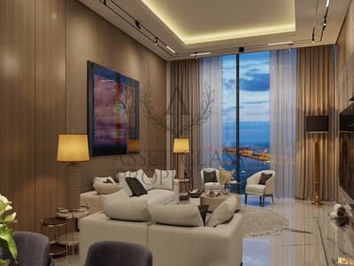 1 habitación Apartamento para en Venta en Dubai Harbour, Dubai - Living room - Views. jpg