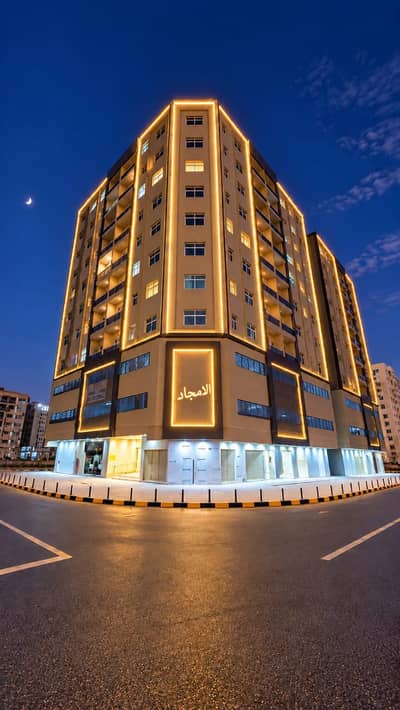 1 Slaapkamer Appartement te Huur in Al Jurf, Ajman - صوره البنايه. jpg 1 Slaapkamer Appartement te Huur in Al Jurf, Ajman - صوره البنايه. jpg