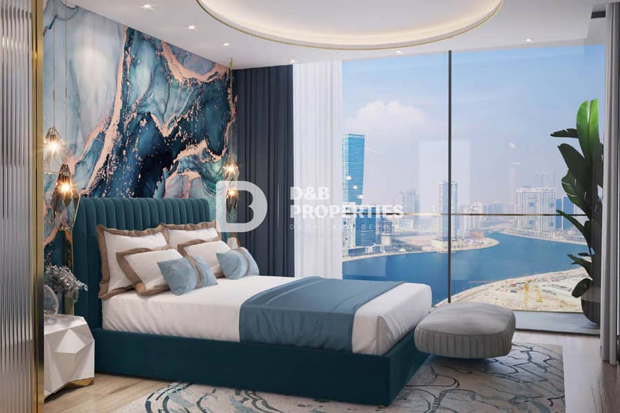Apartamento en Business Bay,Chic Tower, 1 dormitorio, 1559000 AED - 16553943 Apartamento en Business Bay,Chic Tower, 1 dormitorio, 1559000 AED - 16553943