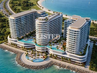 1 Bedroom Apartment for Sale in Al Marjan Island, Ras Al Khaimah - Sea View | Selling at OP | 3-Year PHPP | Highest Floor