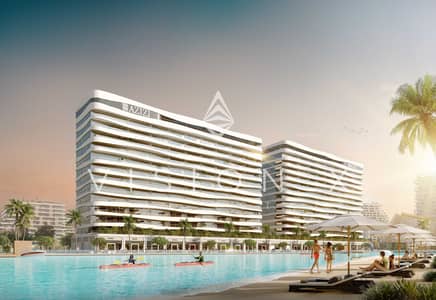 فلیٹ 3 غرف نوم للبيع في دبي الجنوب، دبي - Dubai South_Azizi Venice_A 003_Beach View Day_03. jpg