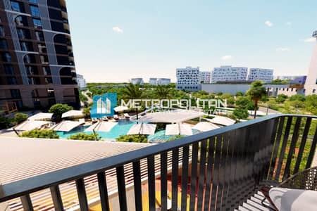 2 Bedroom Flat for Sale in Saadiyat Island, Abu Dhabi - Pool View | High End 2BR+Maids | 2 Balconies