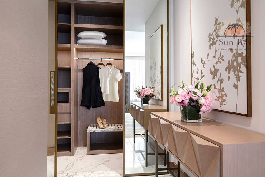 9 One, Two & Three Bedroom Suite – Walk-in wardrobe. jpg