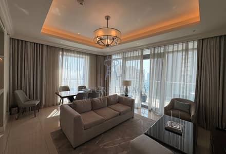 2 Bedroom Hotel Apartment for Rent in Downtown Dubai, Dubai - 2BR Furnished | Fountain Views | Burj Khalifa