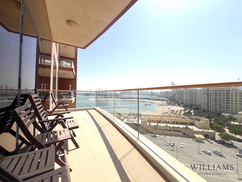 Apartamento en Palm Jumeirah,Tiara Residences,Sapphire, 2 dormitorios, 260000 AED - 16561545 Apartamento en Palm Jumeirah,Tiara Residences,Sapphire, 2 dormitorios, 260000 AED - 16561545