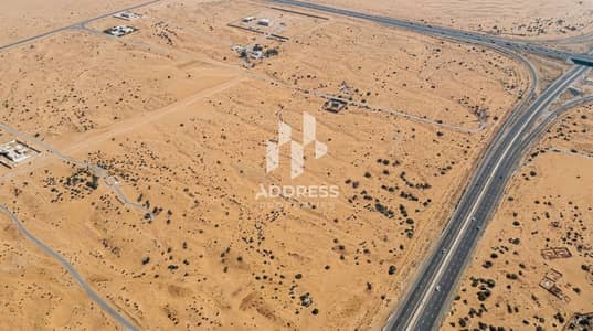 ارض تجارية  للبيع في عذيب، الشارقة - Transform_satellite_image_into_p…_20260919122422. jpeg