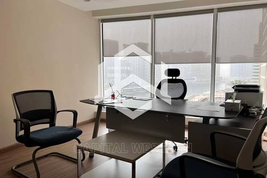 Furnished Office | Glass-Partitioned | Canal View Furnished Office | Glass-Partitioned | Canal View