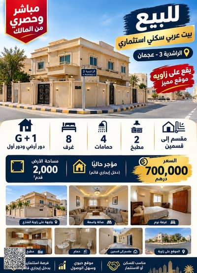 فیلا 8 غرف نوم للبيع في الراشدية، عجمان - WhatsApp Image 2026-09-19 at 12.55. 34 PM. jpeg