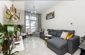 Furnished 1BR | Chaimaa Premiere JVC | Pool & Park View | Multiple Cheques Available | 75k with 12 cheques bills included.