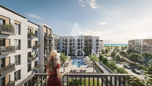 3 Camere Appartamento in vendita a Al Khan, Sharjah - 22_09_18_Maryam Island_PLOT21_Balcony_girl - Copy. jpg