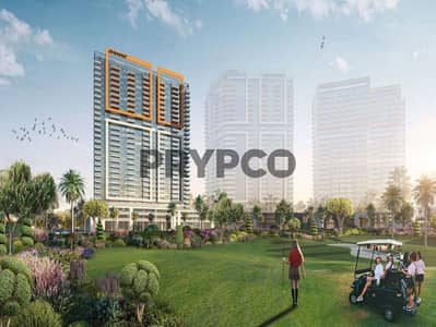1 habitación Apartamento para en Venta en DAMAC Hills, Dubai - 02_Exterior. jpg 1 habitación Apartamento para en Venta en DAMAC Hills, Dubai - 02_Exterior. jpg