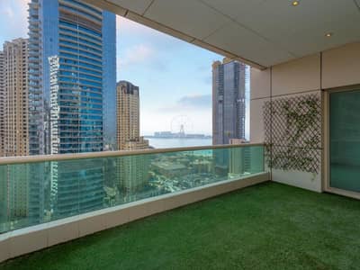 2 habitaciones Apartamento para en Alquiler en Dubai Marina, Dubai - Apartamento en Dubai Marina，The Royal Oceanic, 2 dormitorios, 140000 AED - 16579242